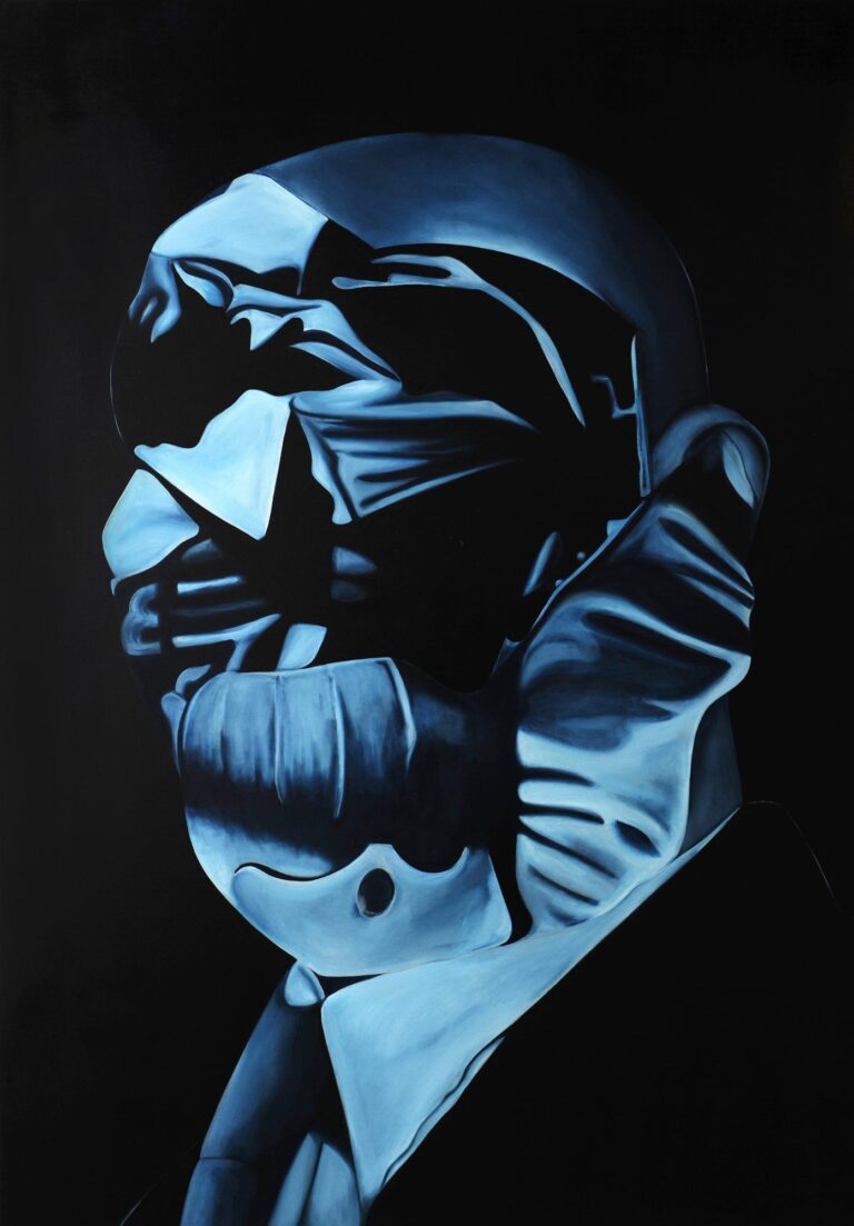 MAUL- 2013, Oilpaint on canvas, 145 x 200 cm
