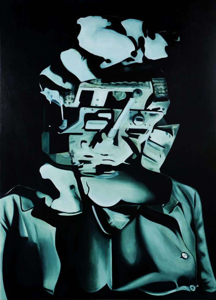 NEIGEL- 2013, oilpaint on canvas, 145 x 200 cm