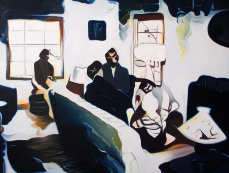 BEHLEN - 2019, oilpaint on canvas, 60 x 90 cm