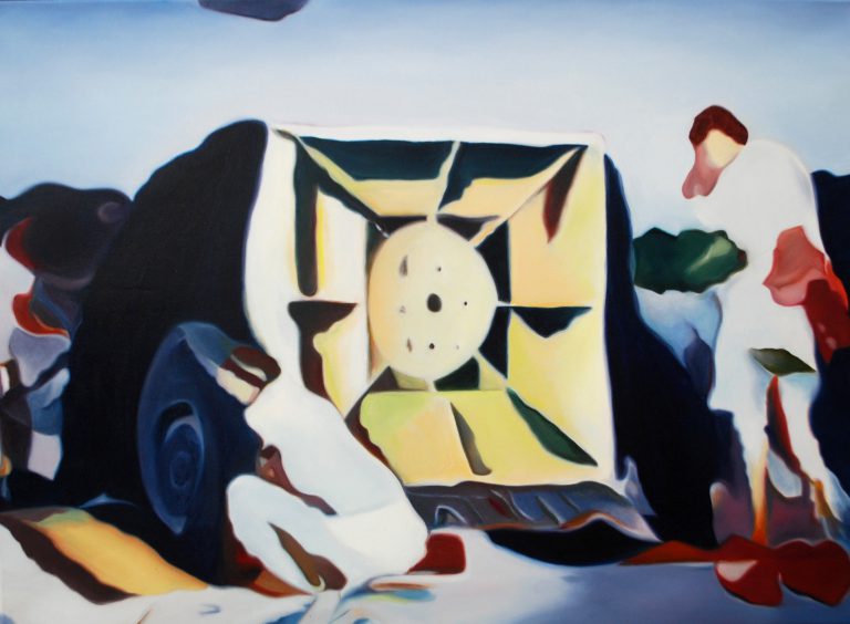 CONVEY - 2019, oilpaint on canvas, 65 x 90 cm