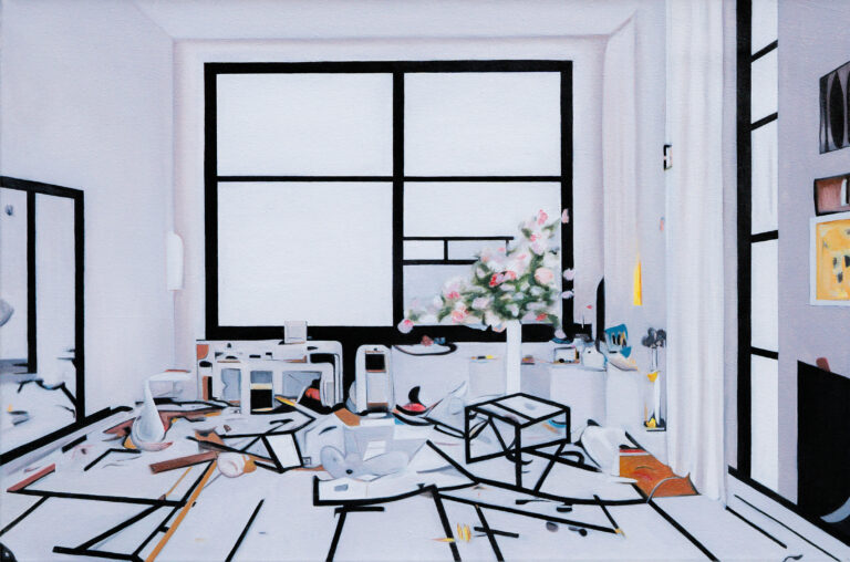 DEPART 2023, 60 x 90 cm, oilpaint on canvas
