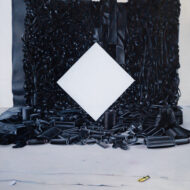 WHITE DIAMOND (COMPOSITION)_100 x 110 cm_oilpaint on canvas_ORIGINE_Daniela Schwabe_2023